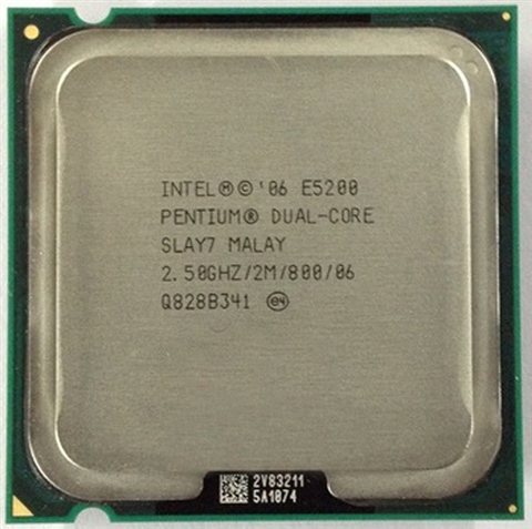 Intel Pentium E5200 (2.5Ghz) LGA775 - CeX (UK): - Buy, Sell, Donate